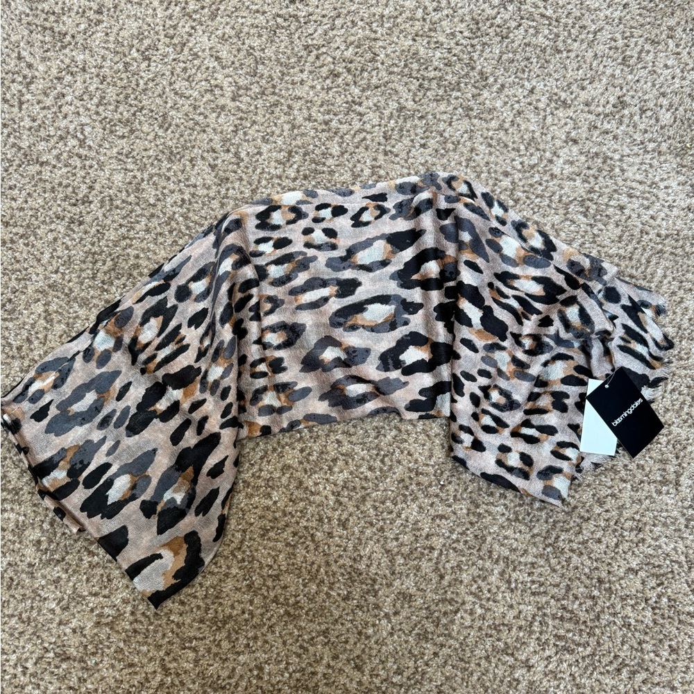 Leopard Print Scarf